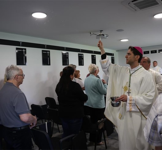 Biskup Kovač blagoslovio pastoralni centar „Dvanaestorica apostola“ u Kašini